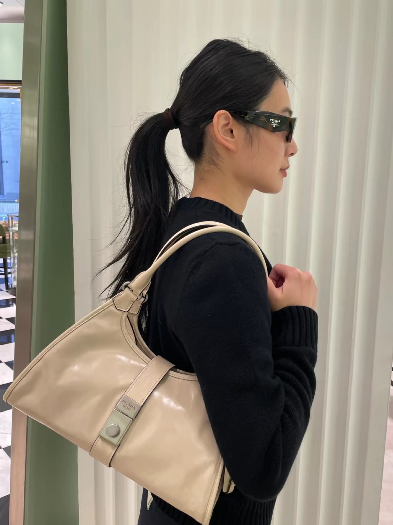 Prada One Belt Shoulder Bag（小號） 縮圖 4