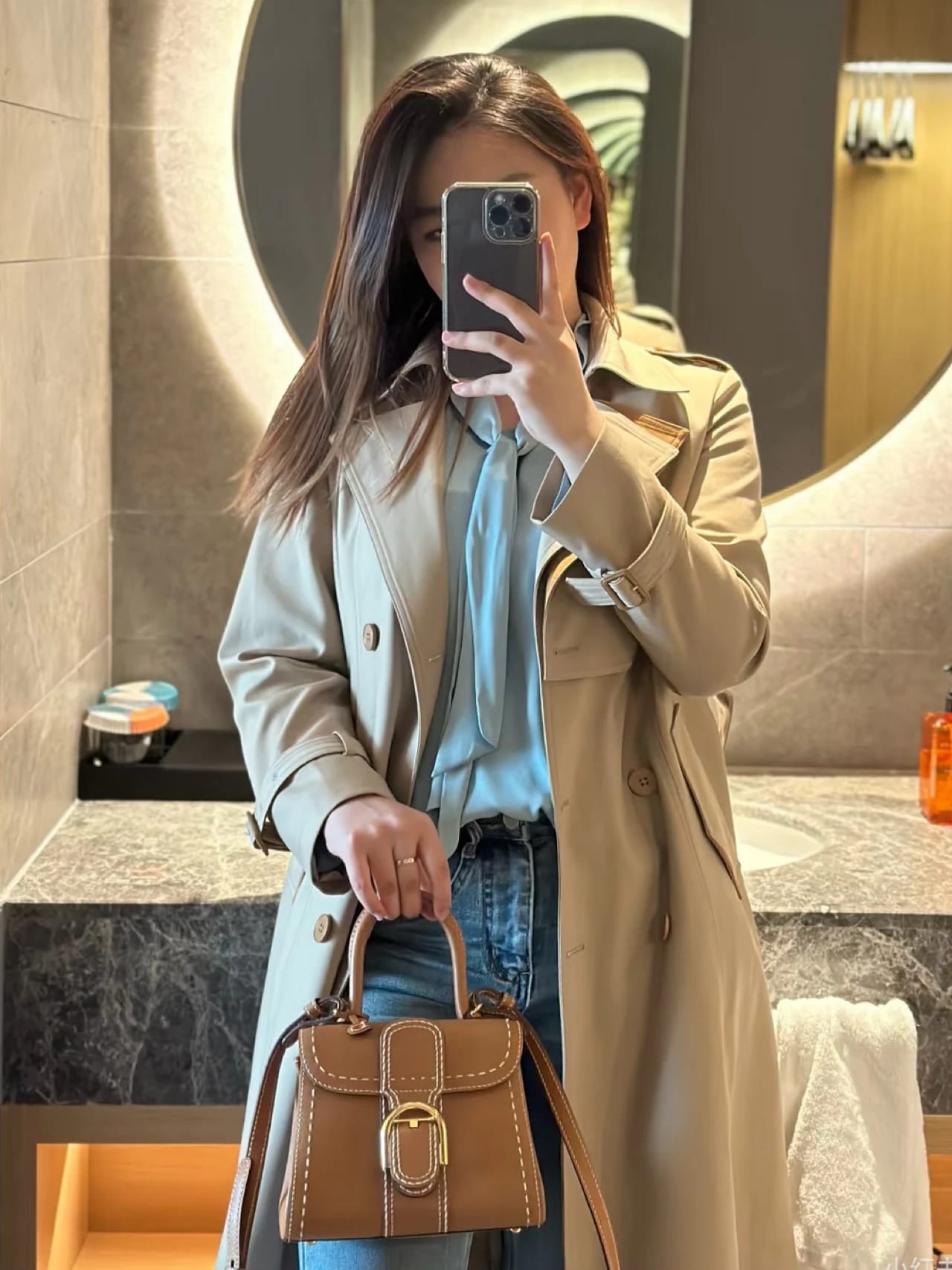 Delvaux Brillant Mini Surpiqué 縮圖 3