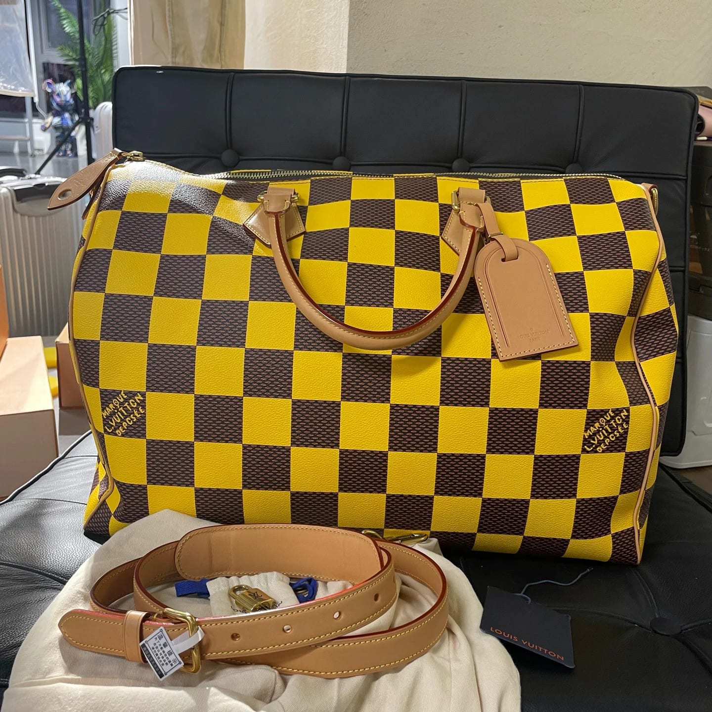 Louis Vuitton Speedy P9 Bandoulière 50 縮圖 1