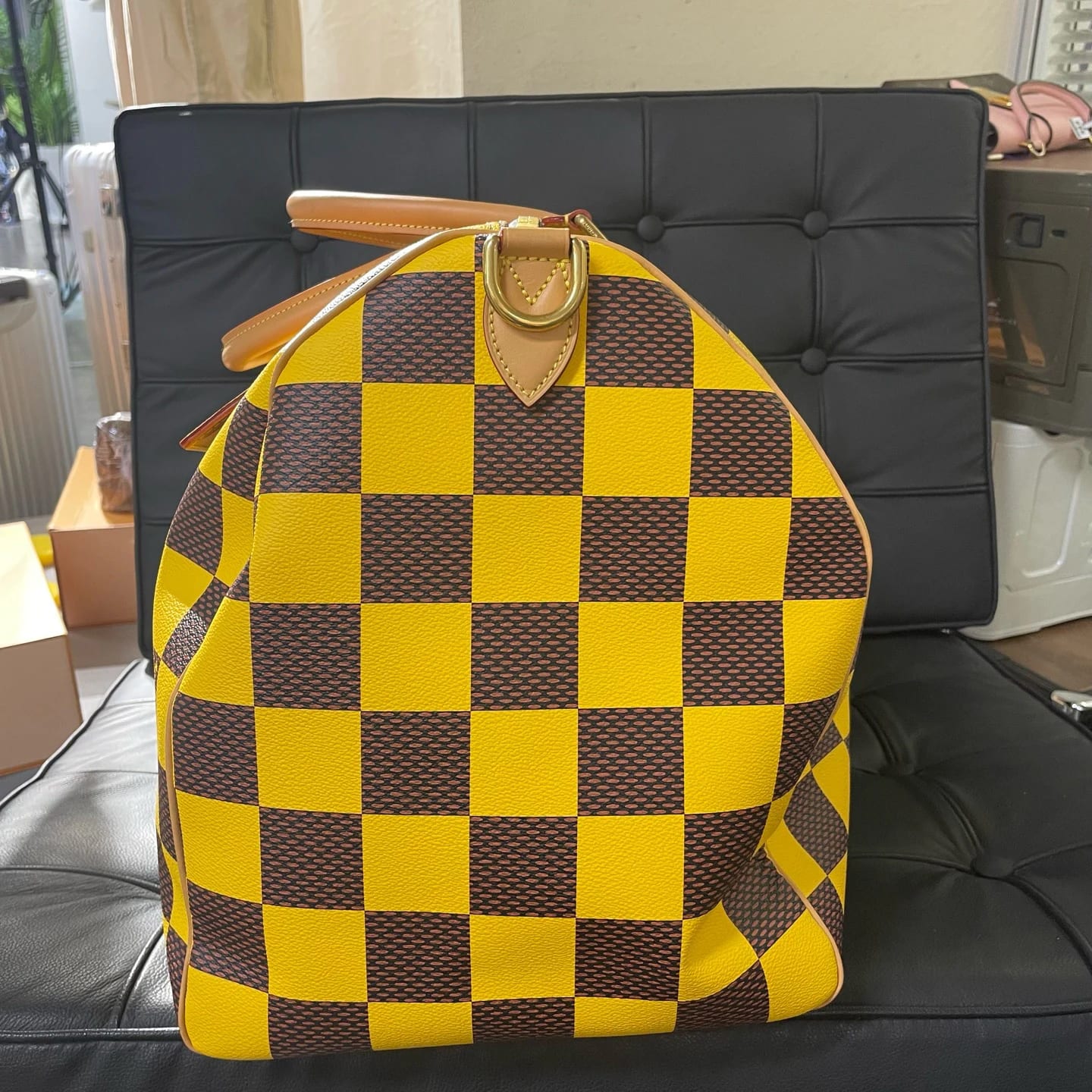 Louis Vuitton Speedy P9 Bandoulière 50 縮圖 4