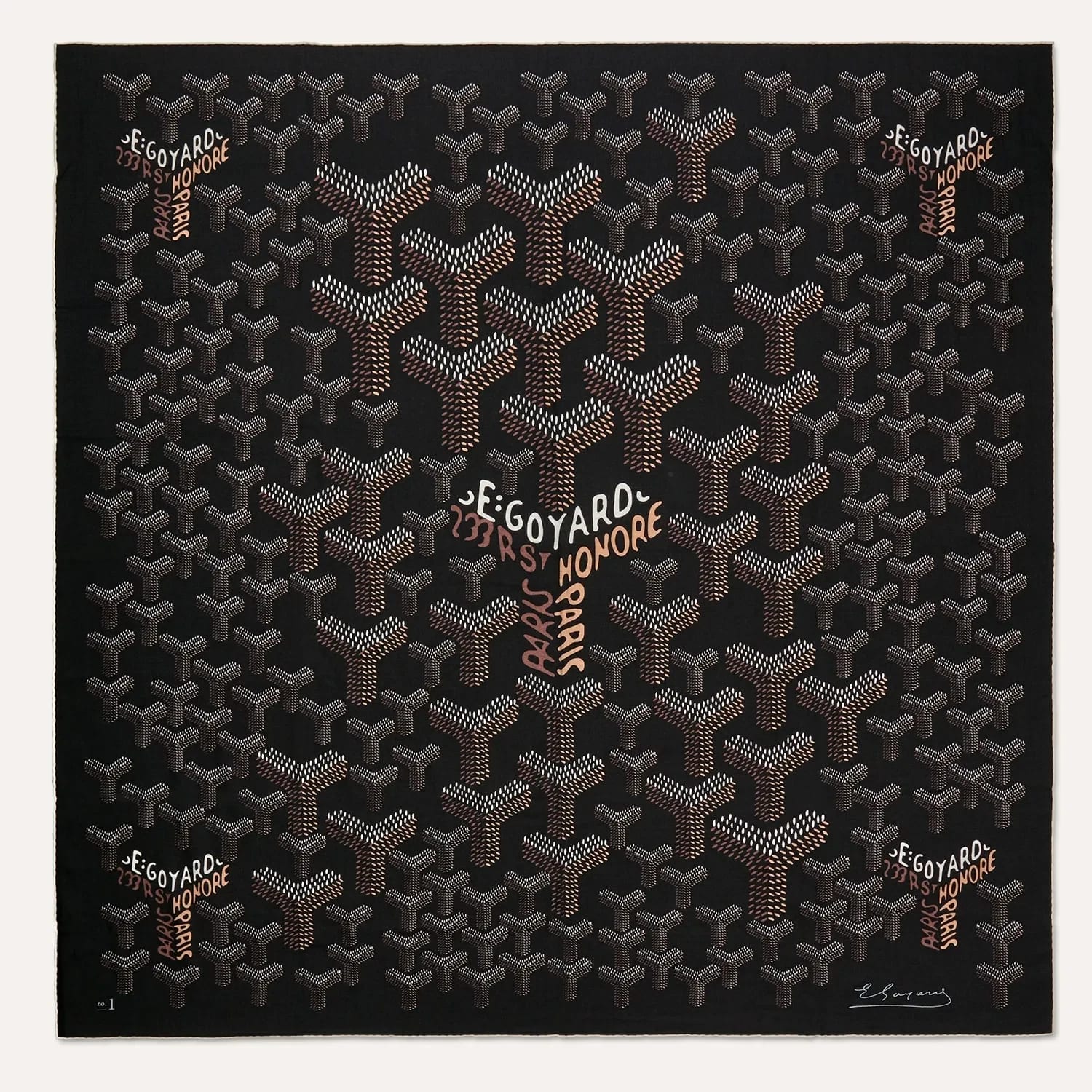 Goyard Shawl N°1 縮圖 1