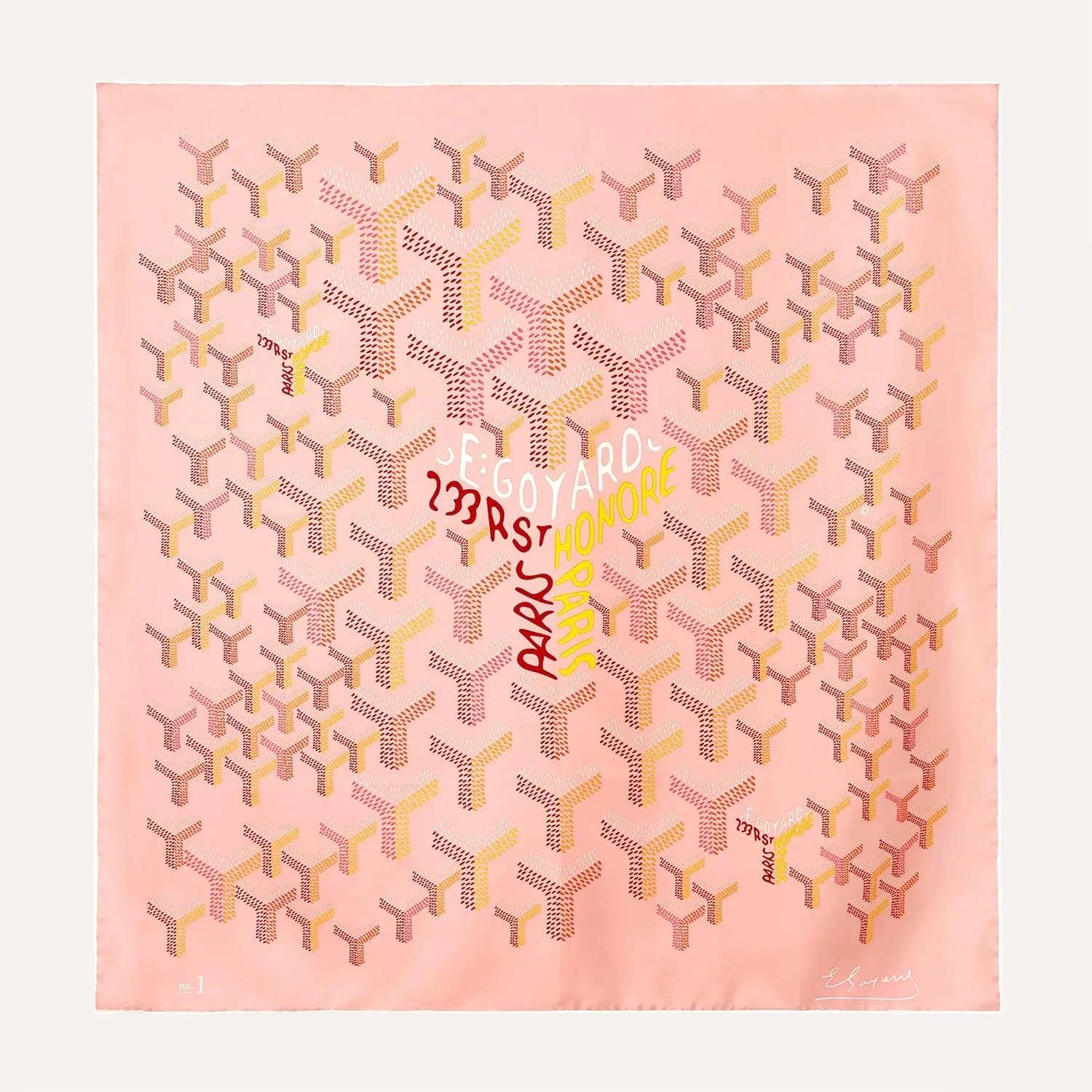 Goyard Scarf N°1 縮圖 1
