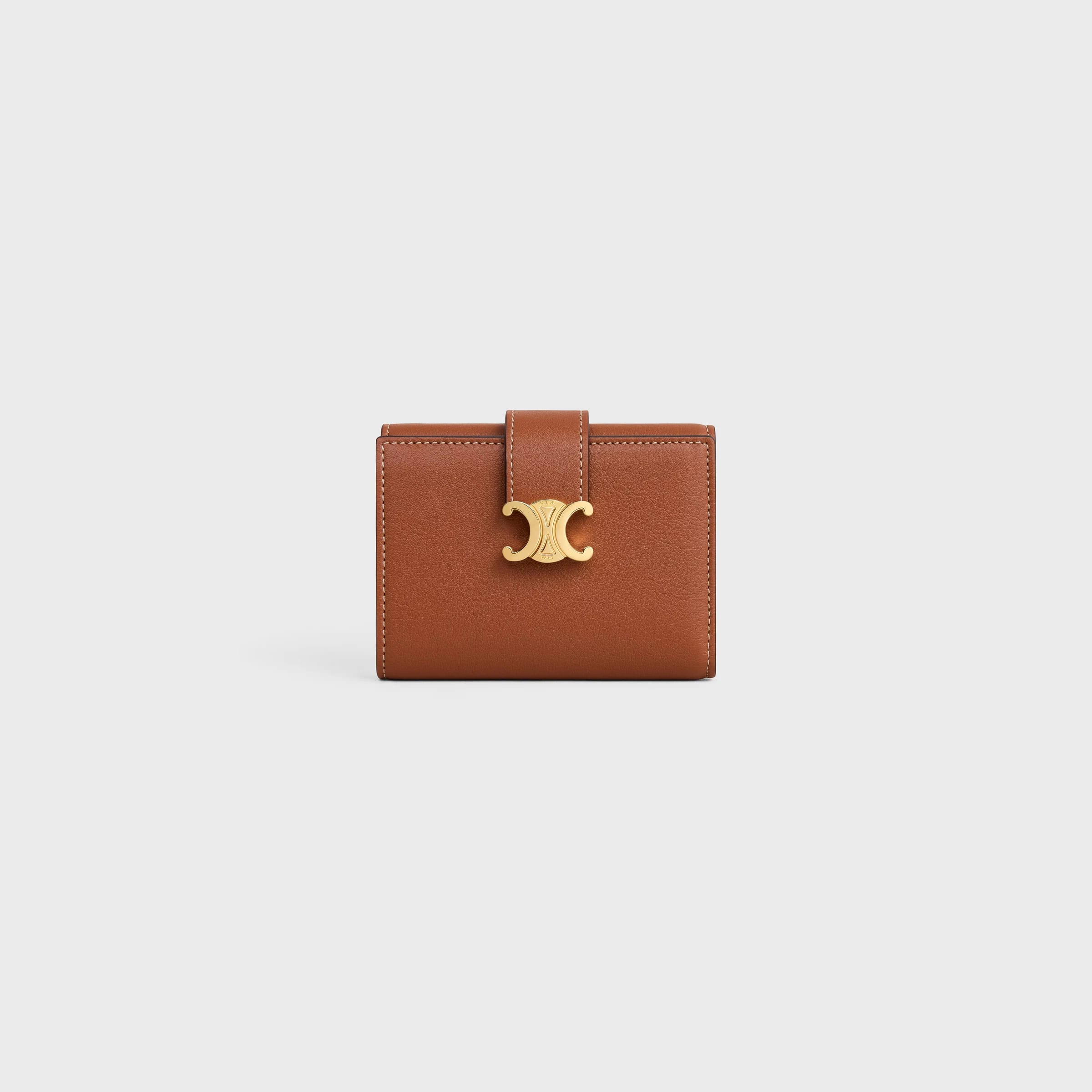 CELINE FINE STRAP WALLET NINO IN SUPPLE GRAINED CALFSKIN 縮圖 1
