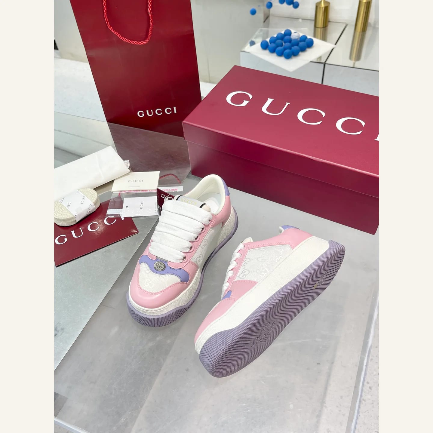 Gucci Screener Sneaker 縮圖 4