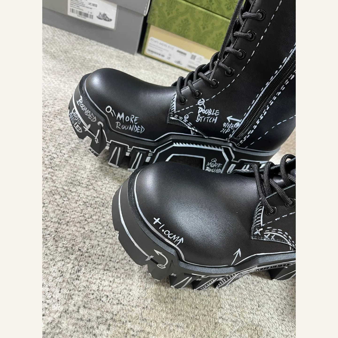 Balenciaga Bulldozer Knee-high Boot 縮圖 4