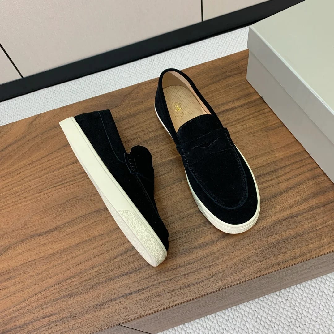 Brunello Cucinelli Suede Penny Loafer 縮圖 2