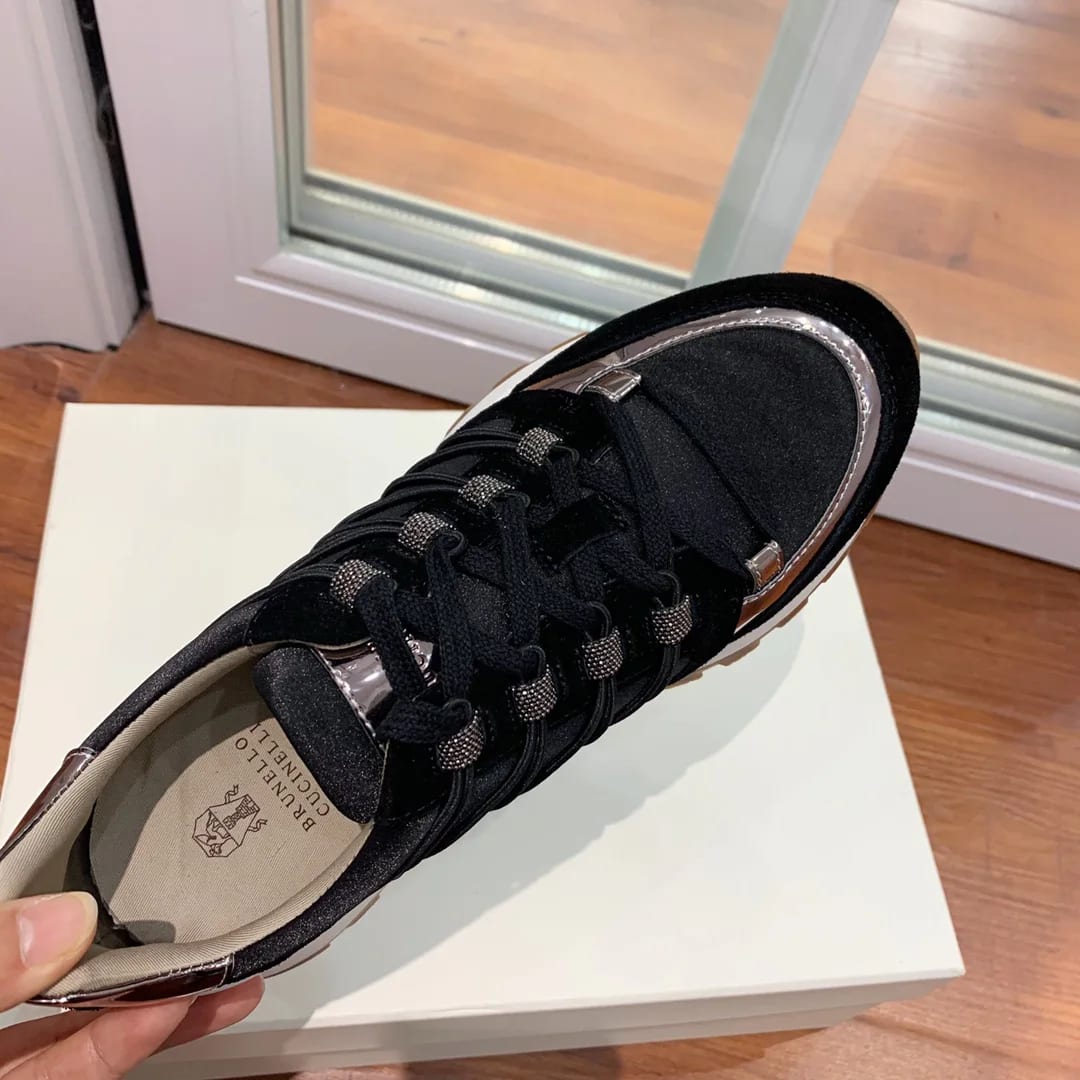 Brunello Cucinelli Monili-chain Sneaker 縮圖 4