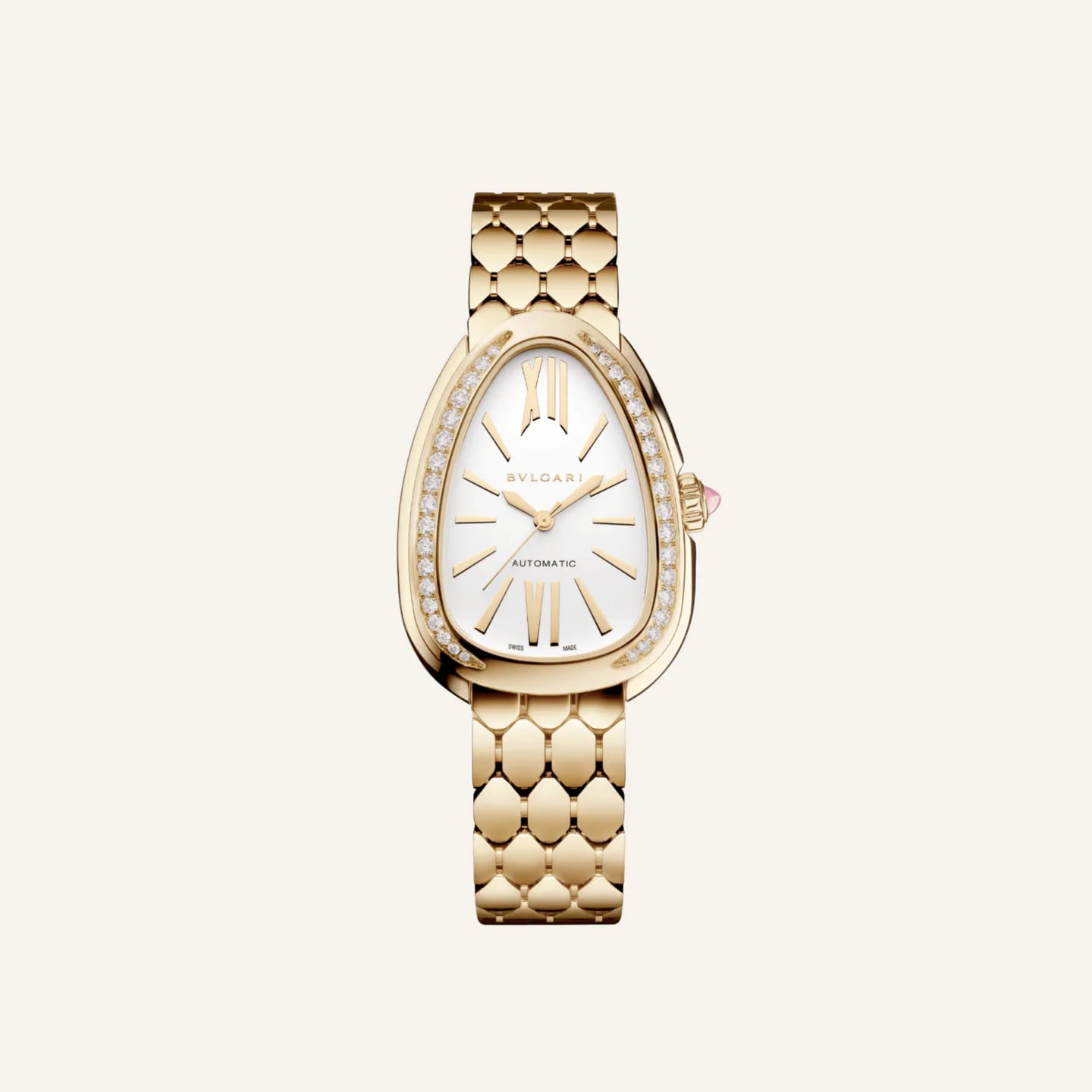 Bvlgari Serpenti Seduttori 黃金自動腕錶 縮圖 1
