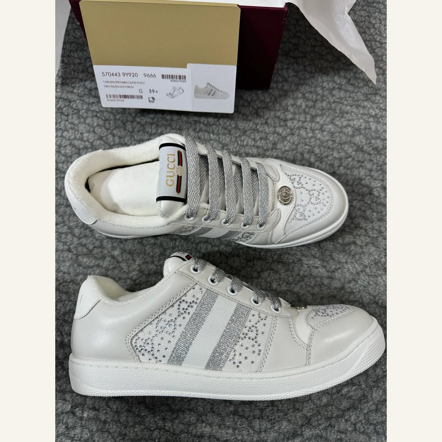 Gucci Crystal GG Low-top Sneaker 縮圖 3