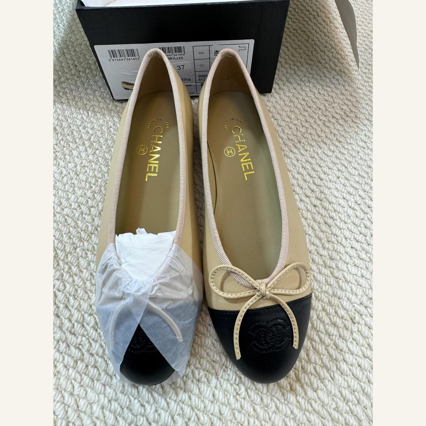 CHANEL Cap-toe Ballerina 縮圖 2