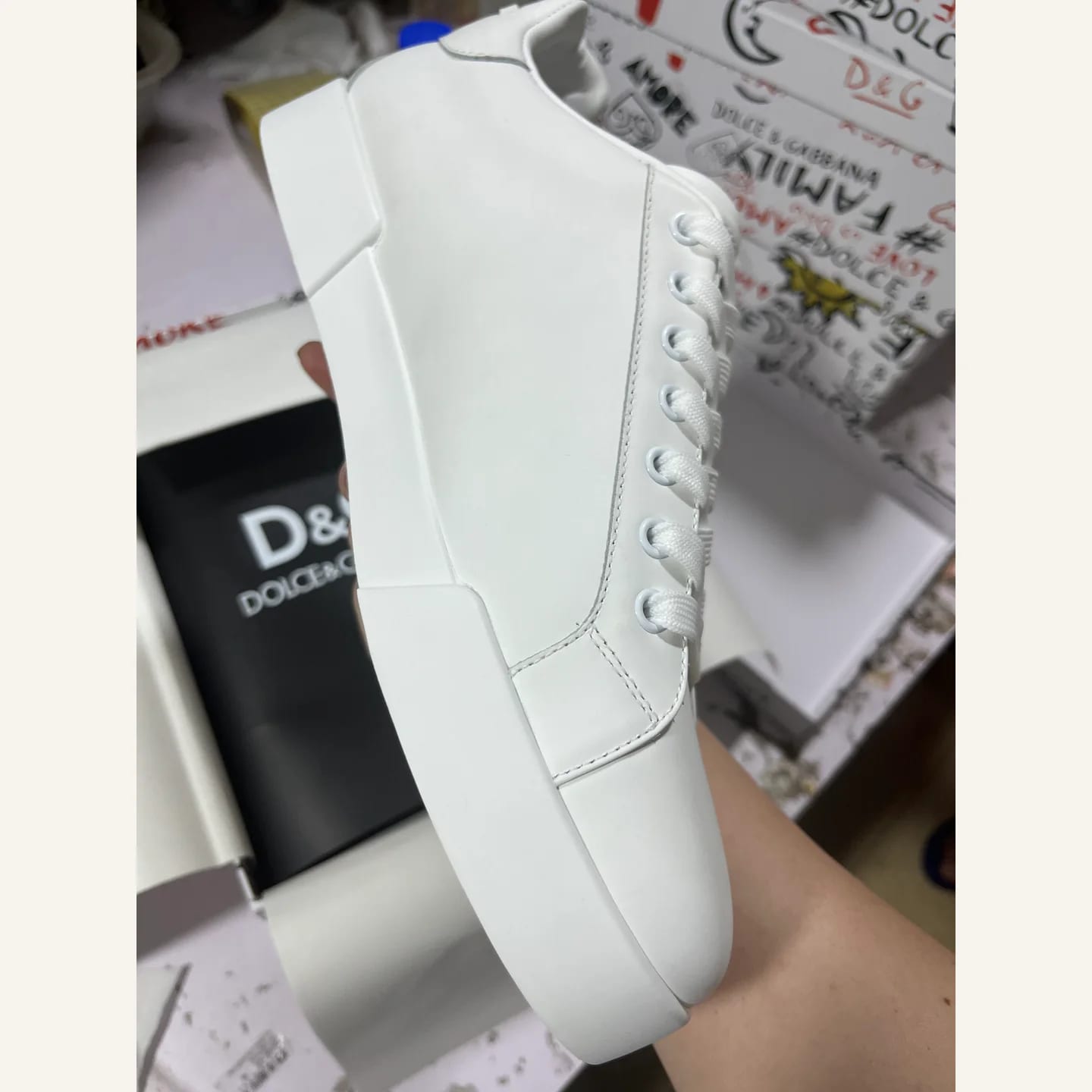 Dolce & Gabbana Portofino Low-top Sneaker 縮圖 3