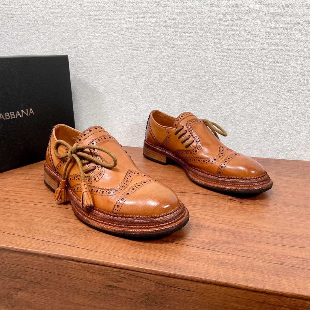 Dolce & Gabbana Cap-toe Brogue Derby 縮圖 3
