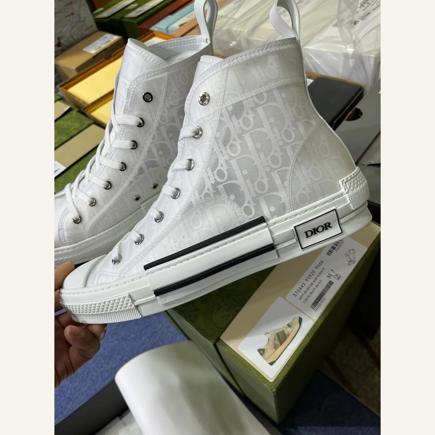 Dior B23 High-top Sneaker 縮圖 2