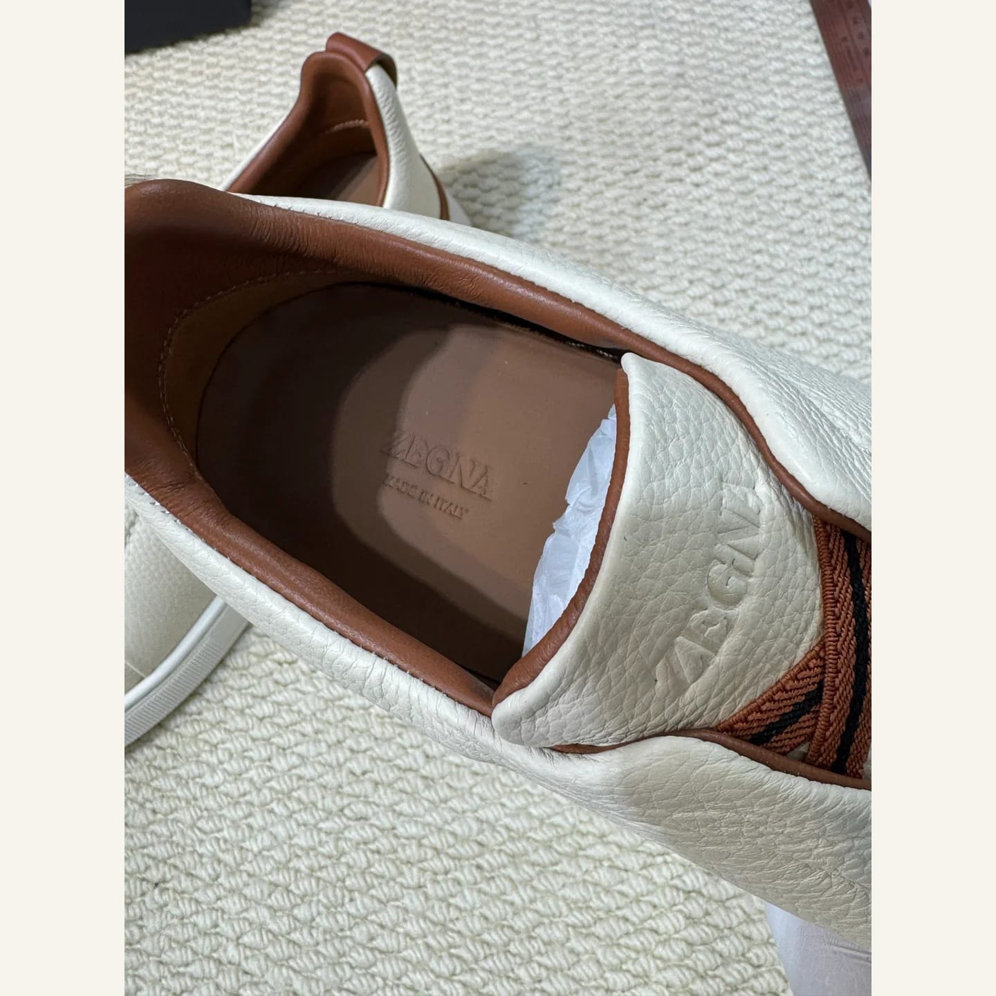 Zegna Triple Stitch Sneaker 縮圖 3