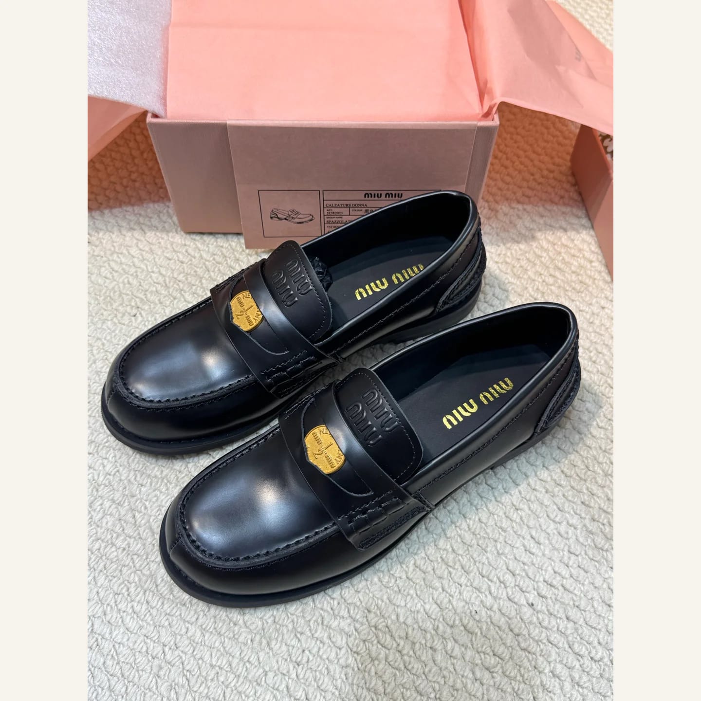 Miu Miu Penny Loafer 縮圖 1