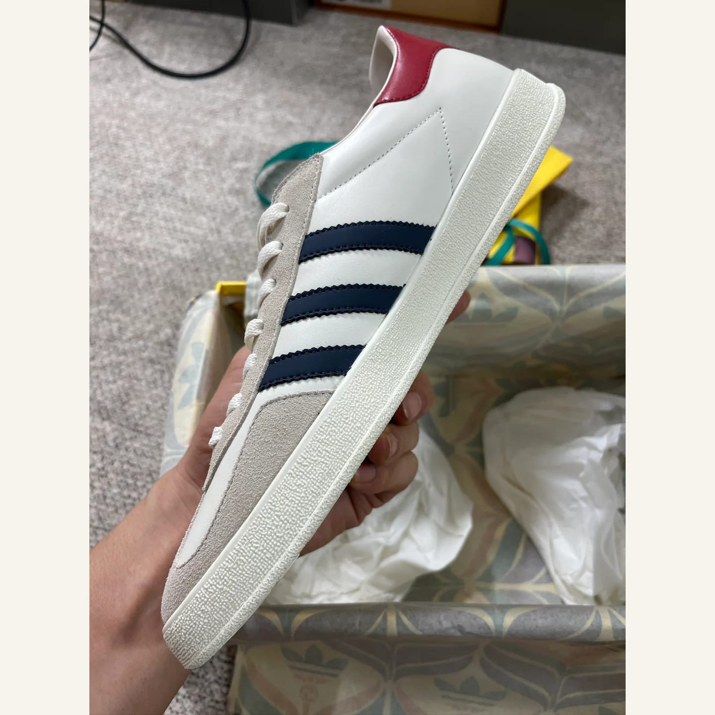 Gucci x adidas Gazelle Sneaker 縮圖 4