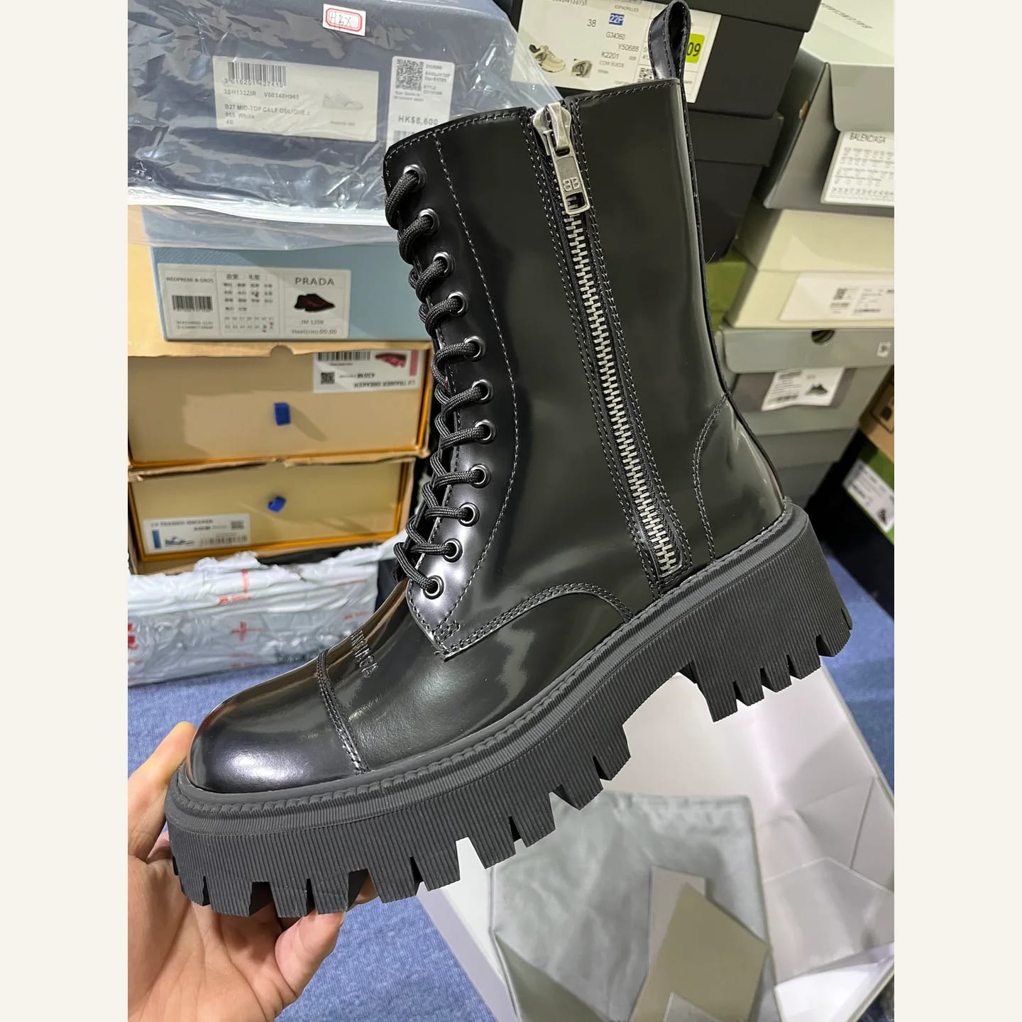 Balenciaga Combat Boot 縮圖 3