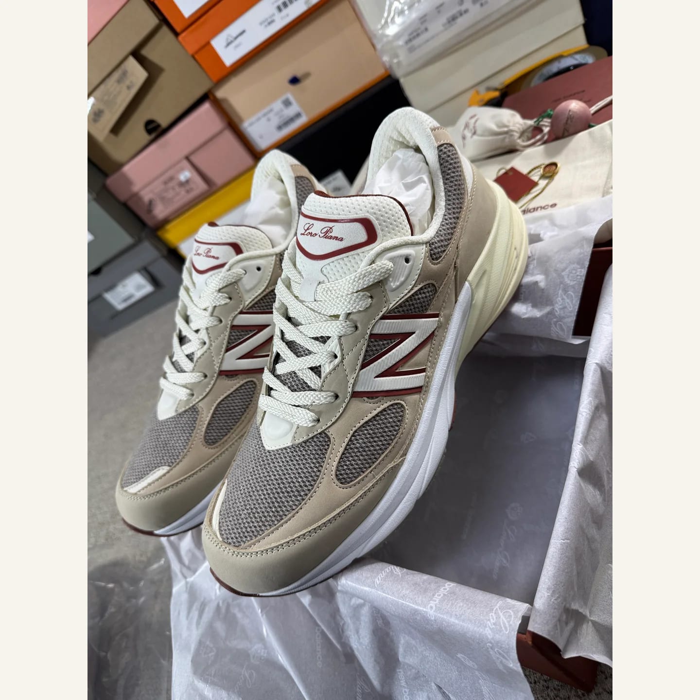 Loro Piana x New Balance Sneaker 縮圖 2