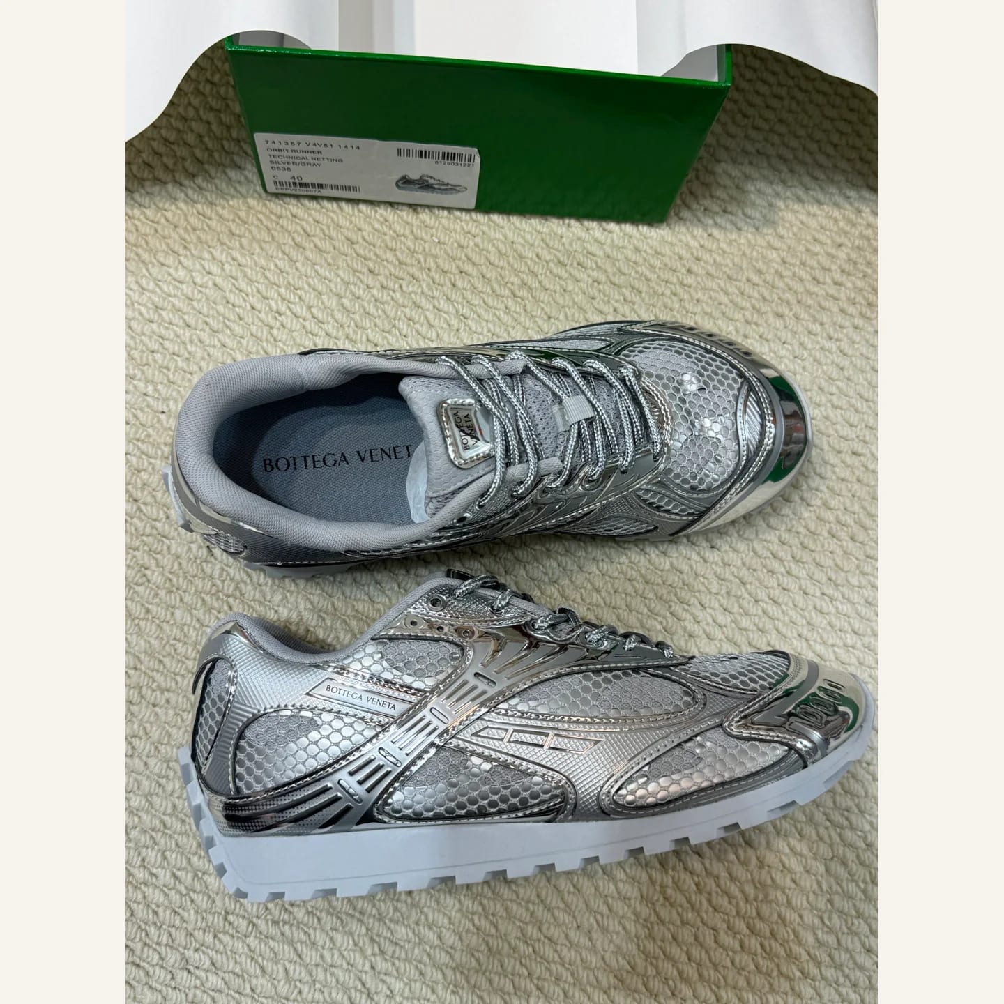 Bottega Veneta Orbit Sneaker 縮圖 4