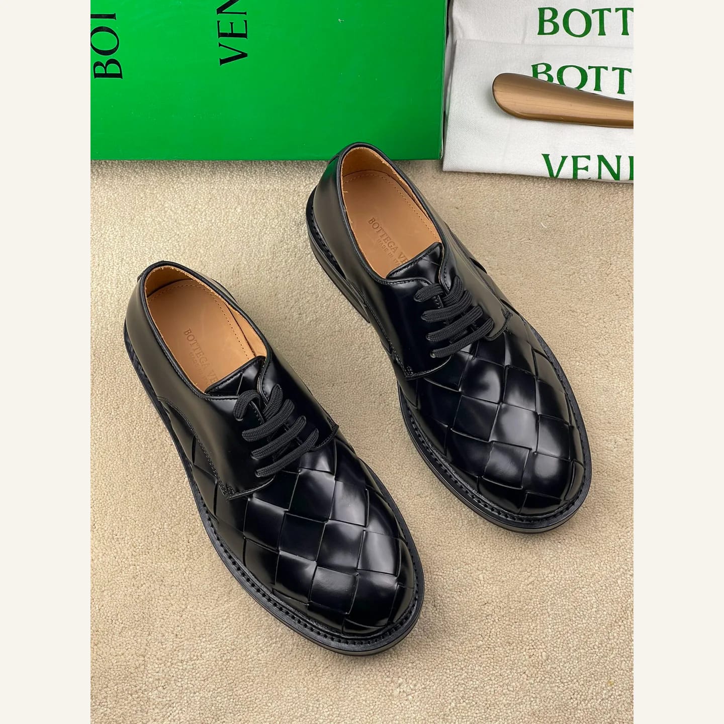 Bottega Veneta Intrecciato Derby 縮圖 3