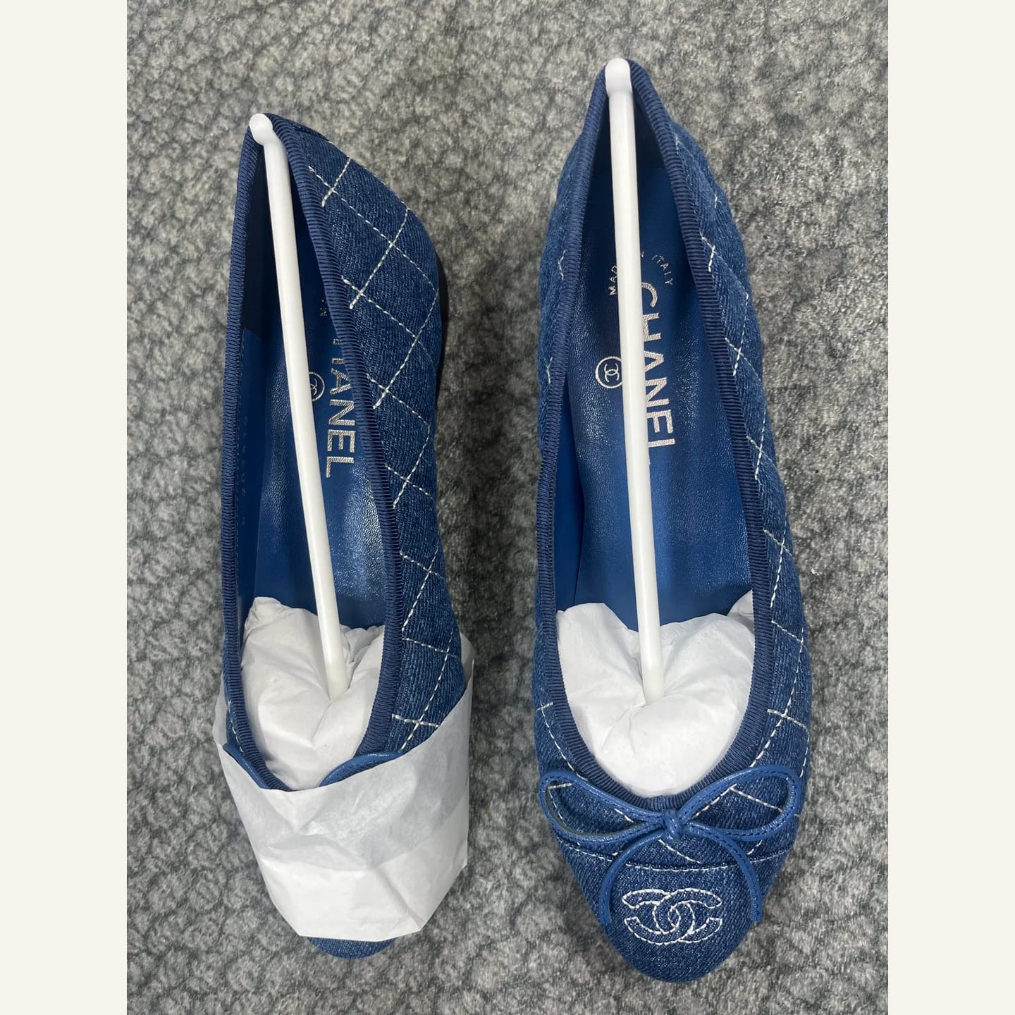 CHANEL Quilted CC Ballerina 縮圖 2