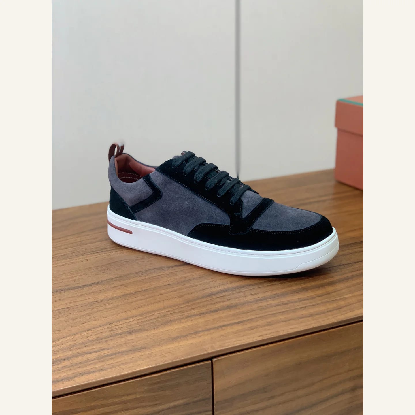 Loro Piana Suede Low-top Sneaker 縮圖 4