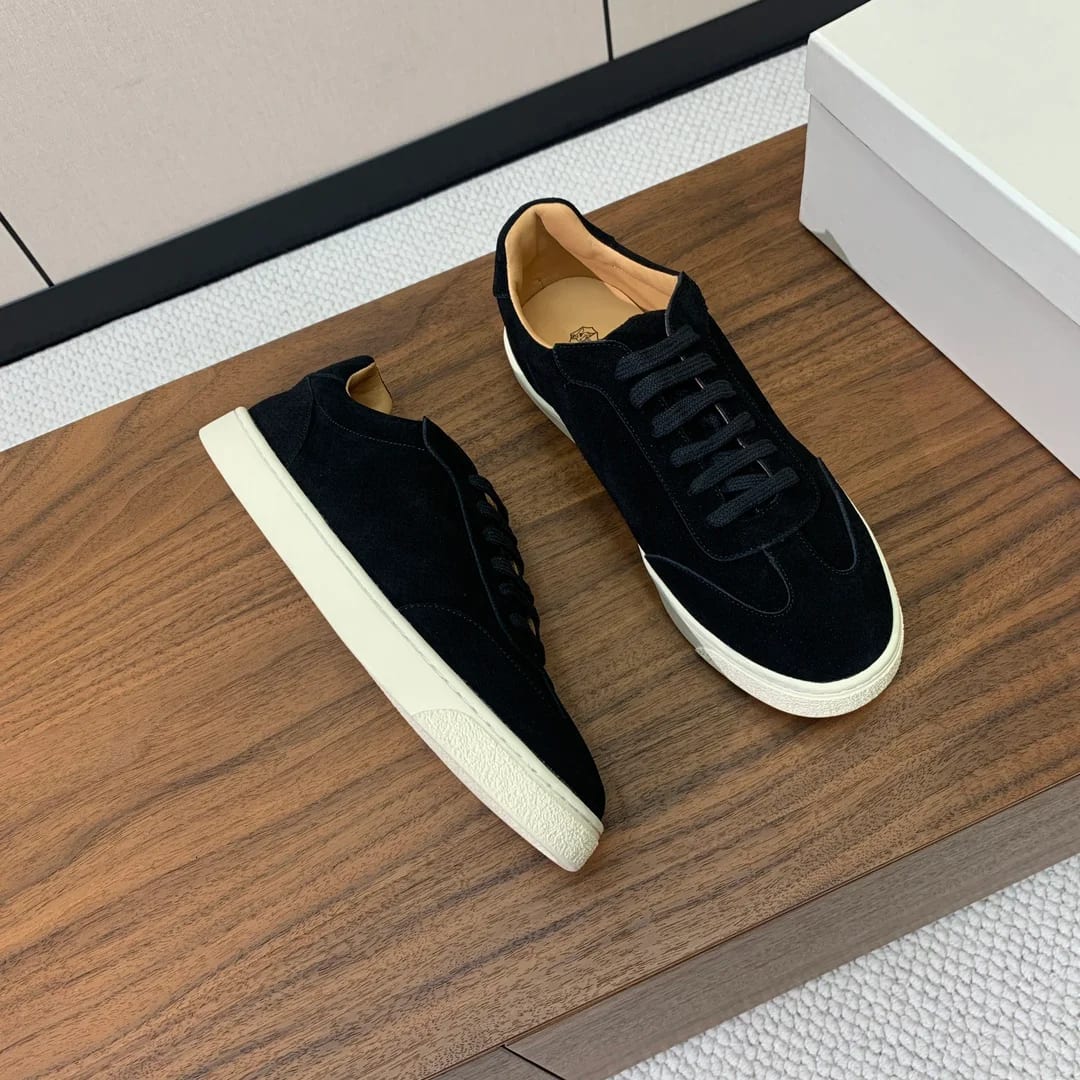 Brunello Cucinelli Suede Low-top Sneaker 縮圖 3