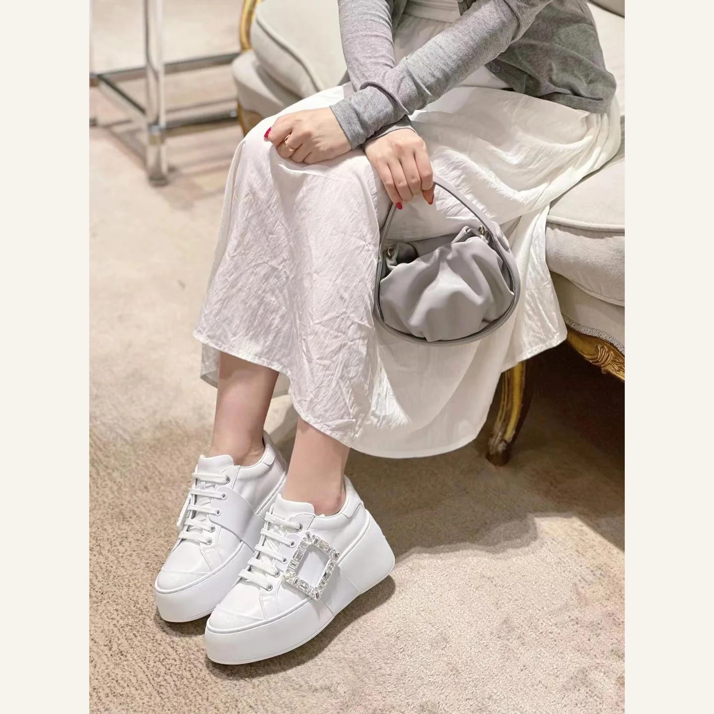 Roger Vivier Viv' Skate Sneaker 縮圖 4