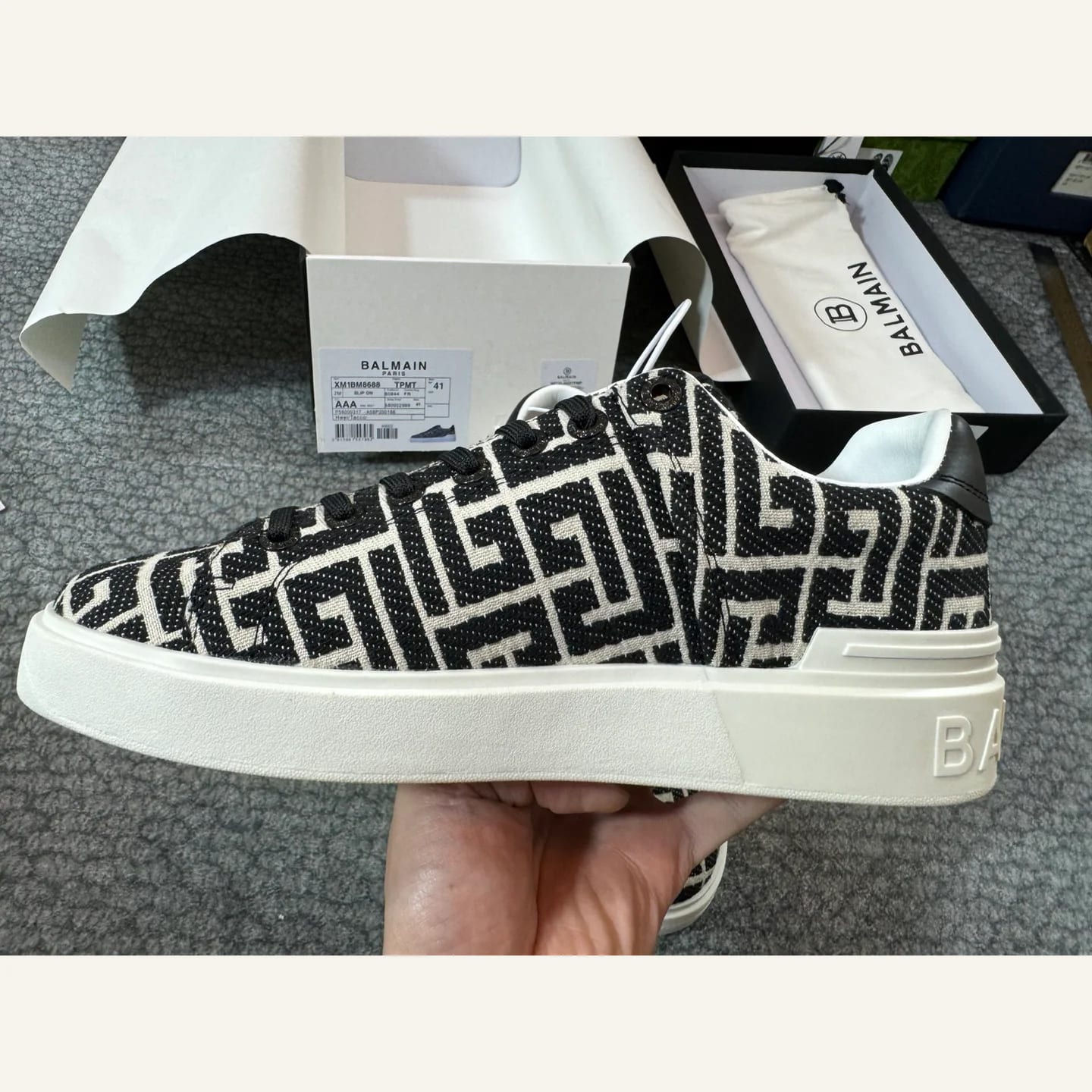 Balmain B-Court Sneaker 縮圖 3