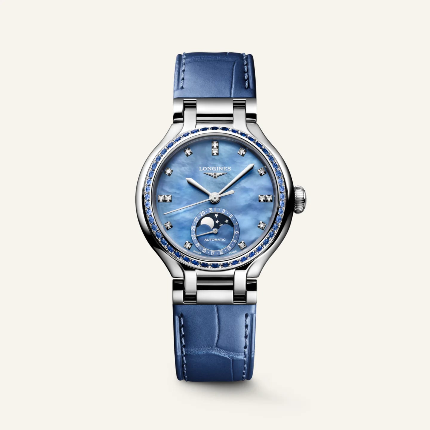 Longines PRIMALUNA MOONPHASE 縮圖 1