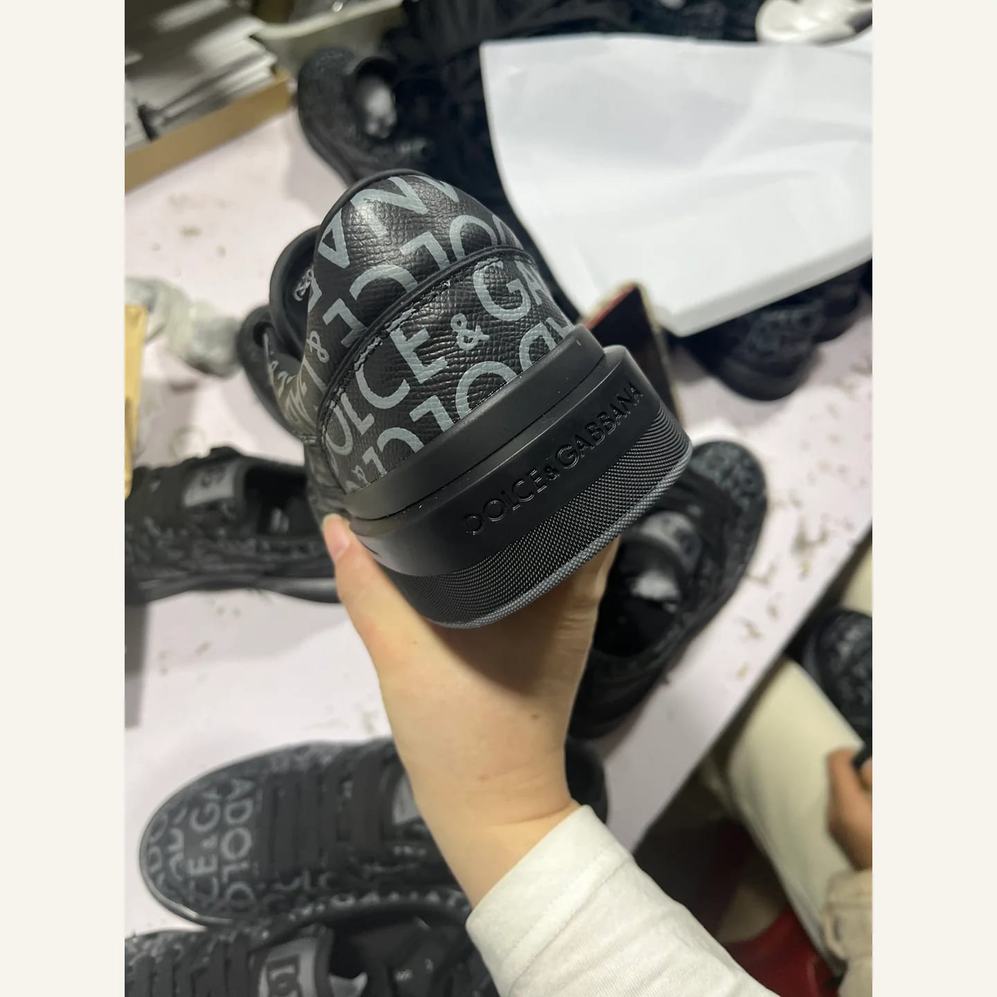 Dolce & Gabbana Graffiti Low-top Sneaker 縮圖 4