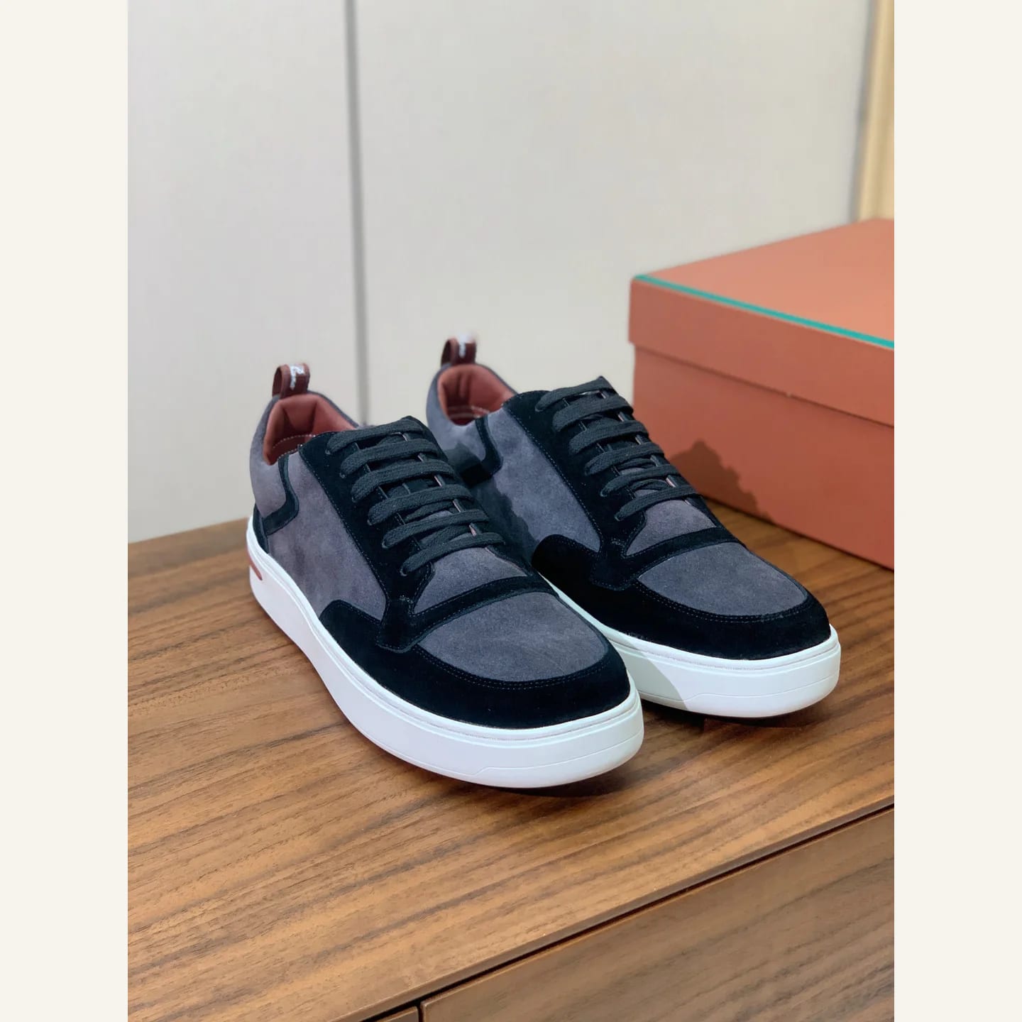 Loro Piana Suede Low-top Sneaker 縮圖 3