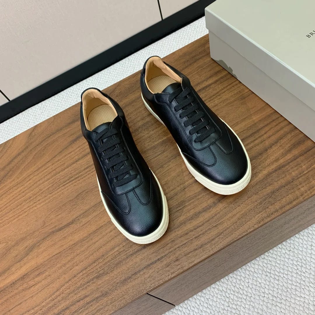 Brunello Cucinelli Leather Low-top Sneaker 縮圖 4