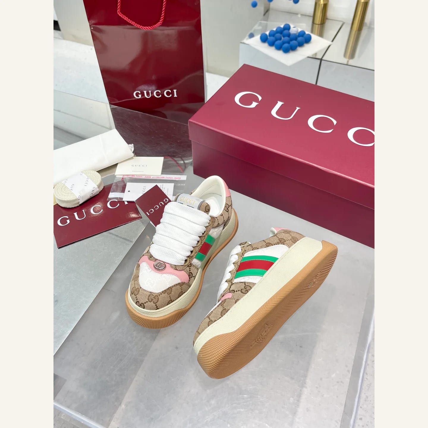 Gucci Screener Sneaker 縮圖 2