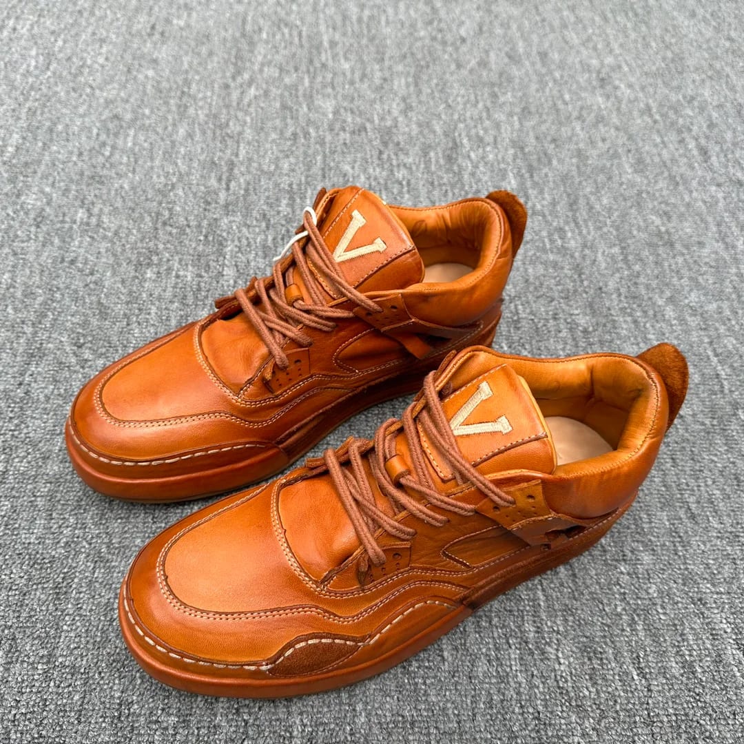 Louis Vuitton Washed-leather Derby 縮圖 2