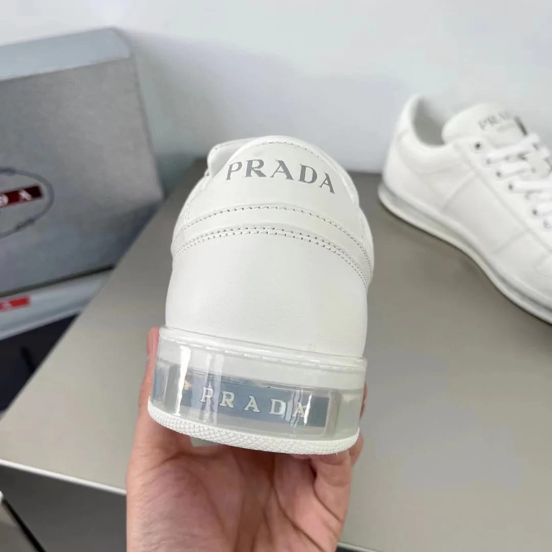 Prada Leather Low-top Sneaker 縮圖 4