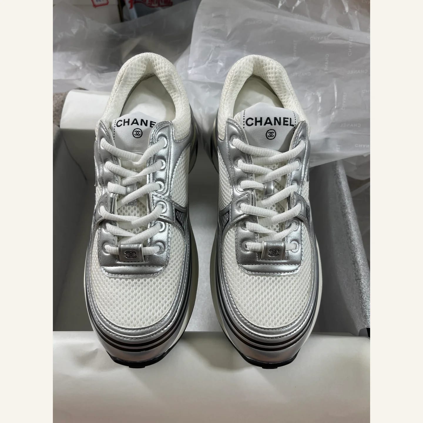 CHANEL CC Chunky Sneaker 縮圖 2