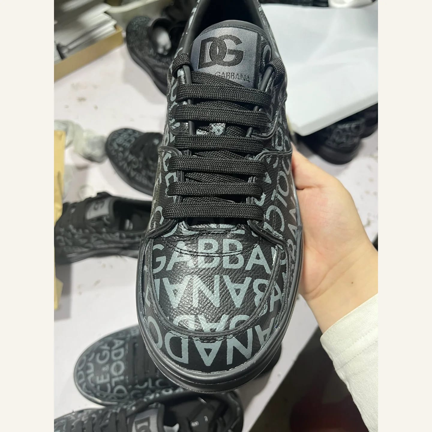 Dolce & Gabbana Graffiti Low-top Sneaker 縮圖 2
