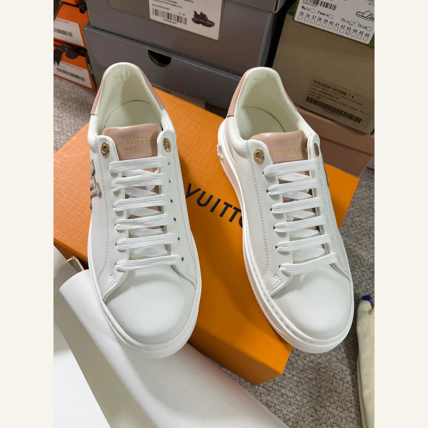Louis Vuitton Leather Low-top Sneaker 縮圖 2