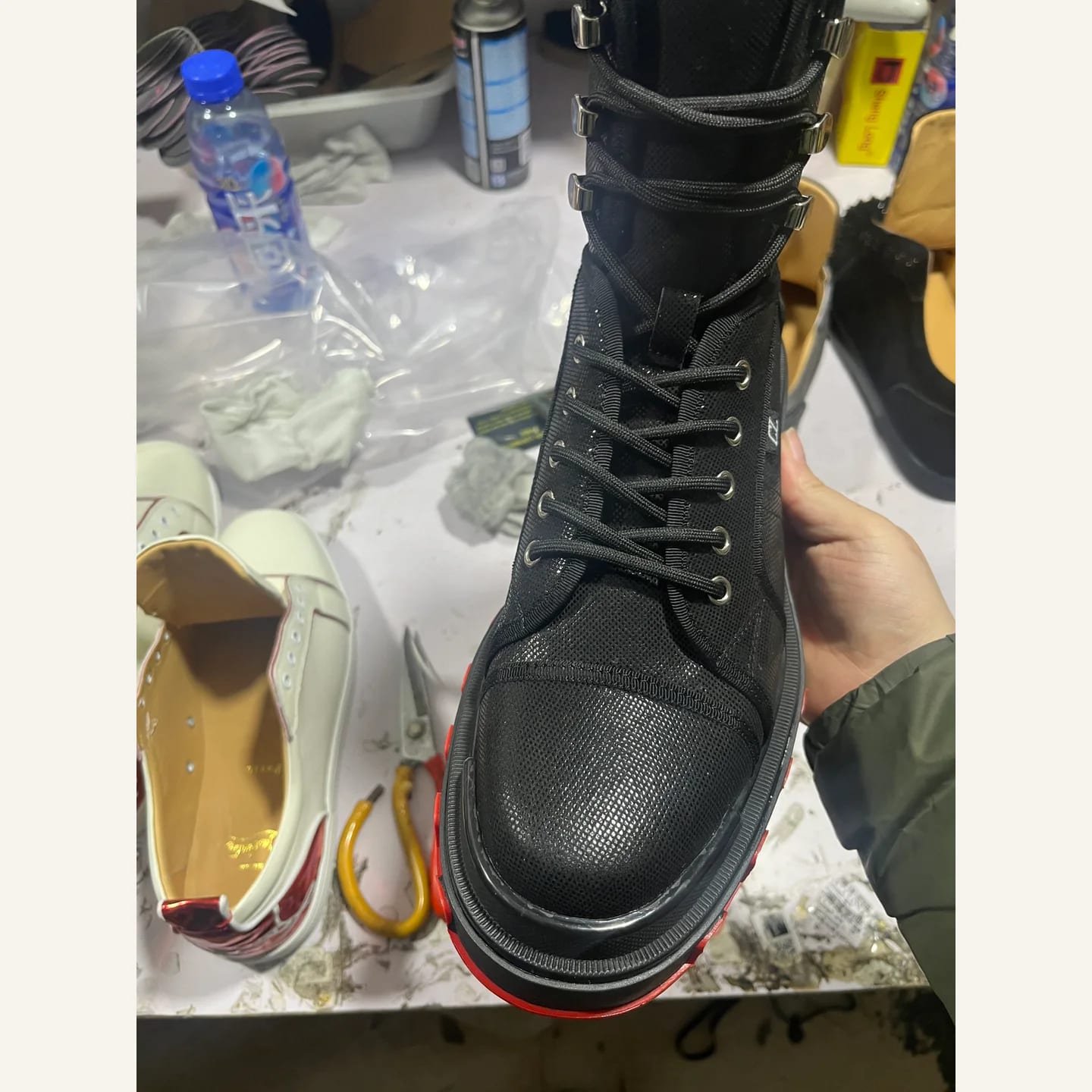 Christian Louboutin Loubishark High-top Sneaker 縮圖 2
