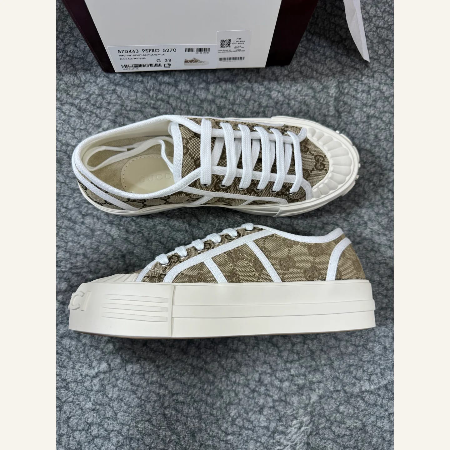 Gucci Tennis 1977 Platform Sneaker 縮圖 4