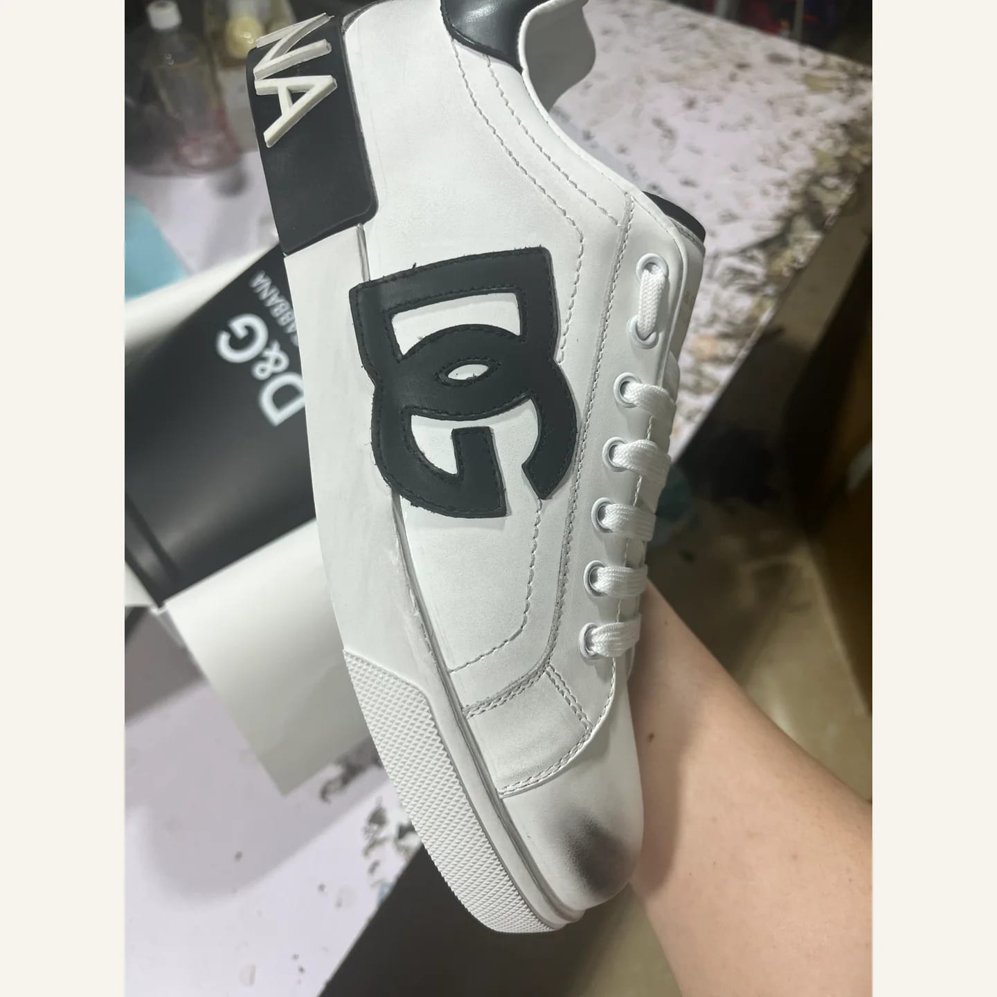 Dolce & Gabbana Portofino Low-top Sneaker 縮圖 3