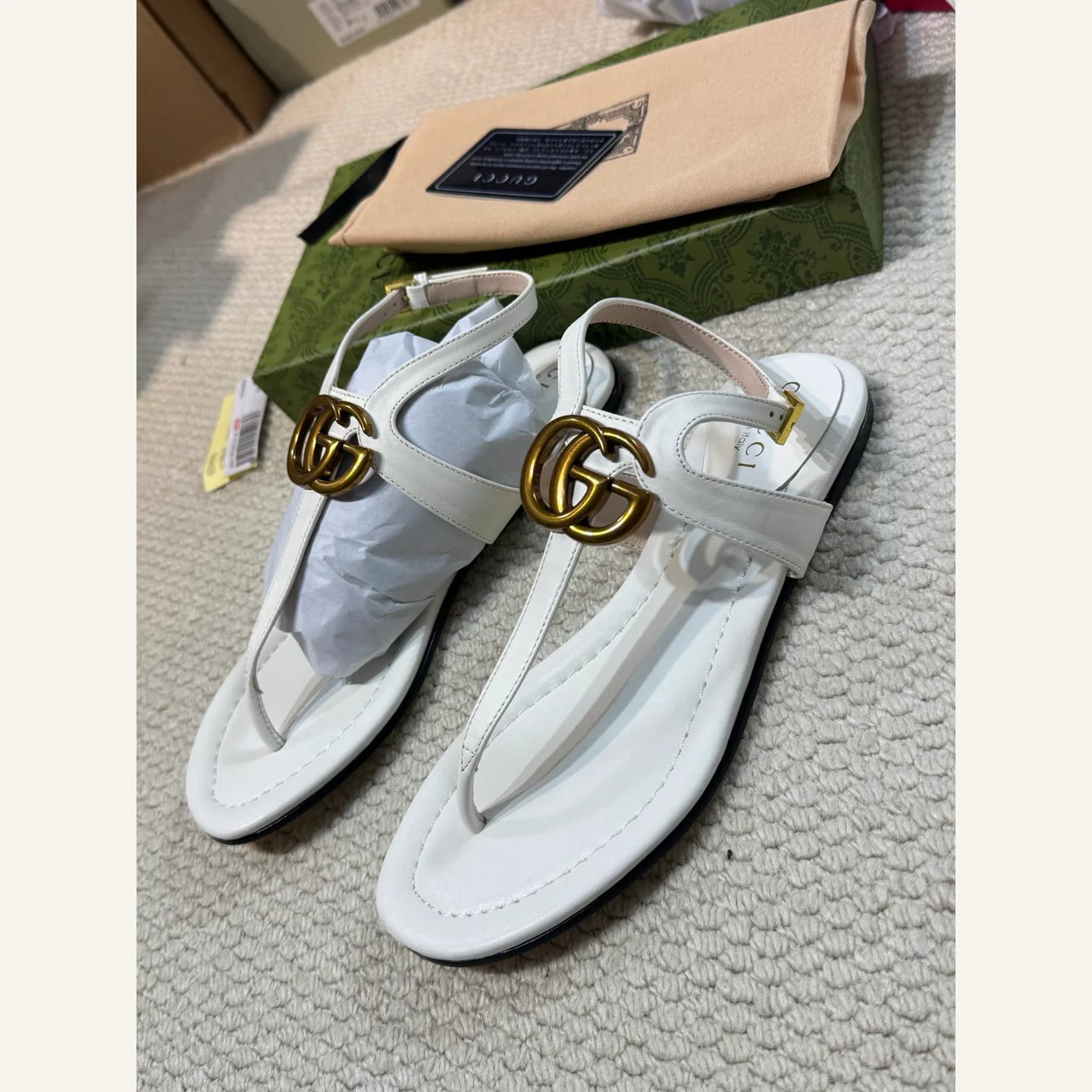 Gucci Interlocking G Thong Sandal 縮圖 1