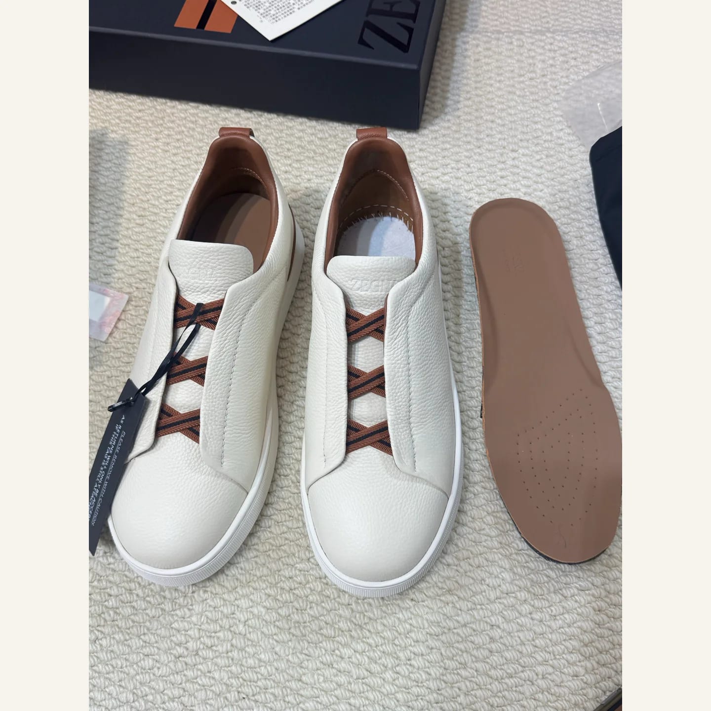 Zegna Triple Stitch Sneaker 縮圖 2