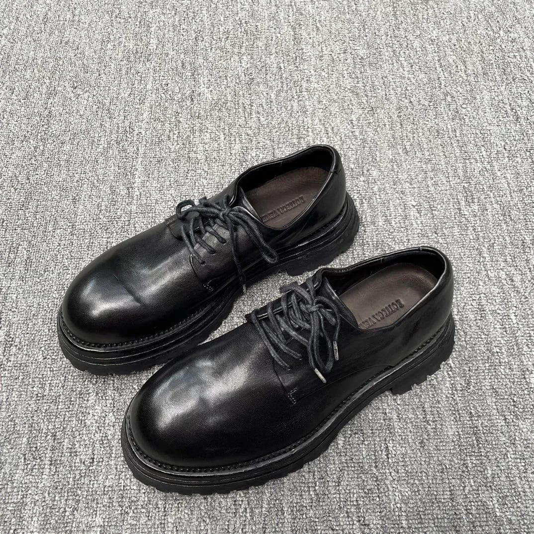 Bottega Veneta Washed-leather Derby 縮圖 2