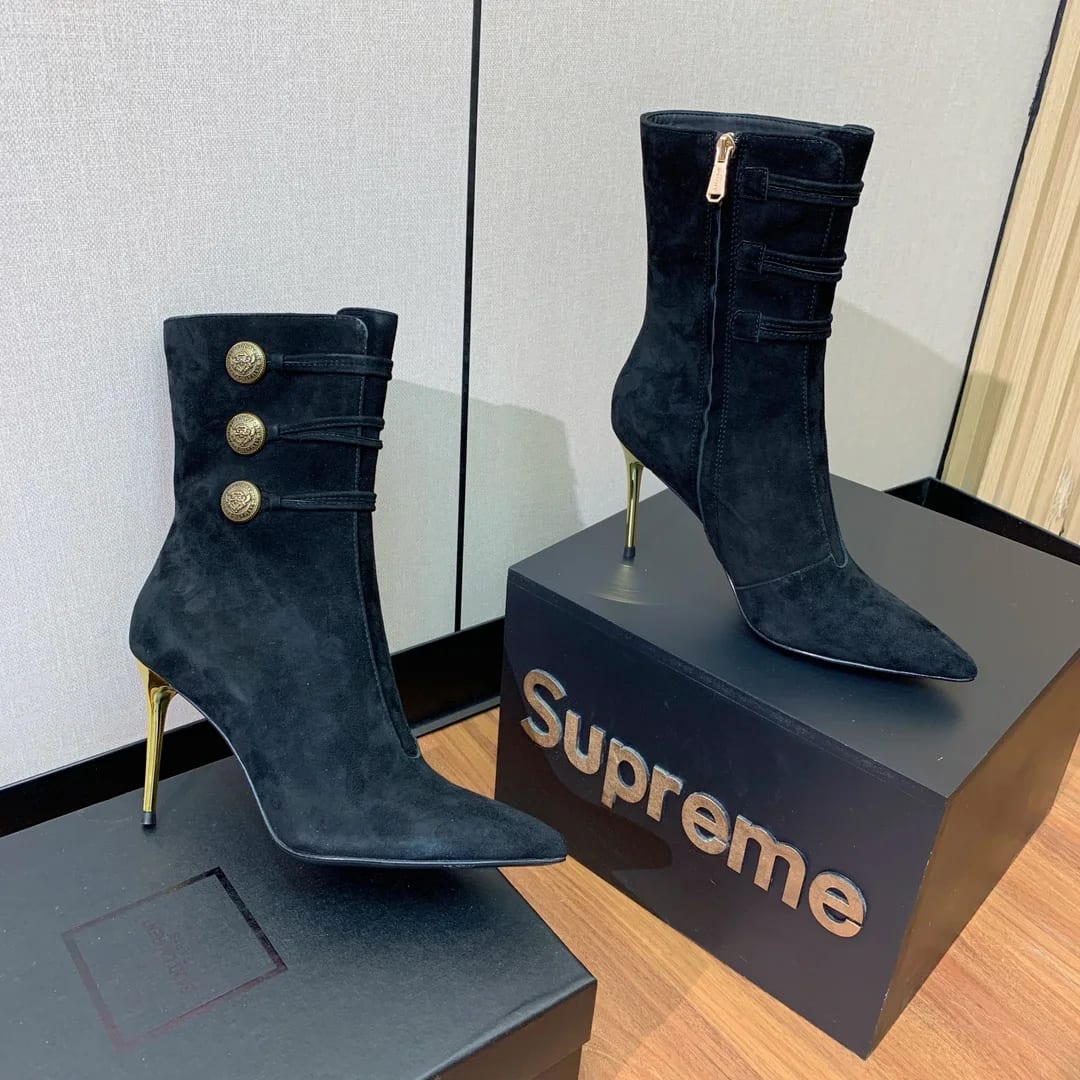 Balmain Buckle Ankle Boot 縮圖 2