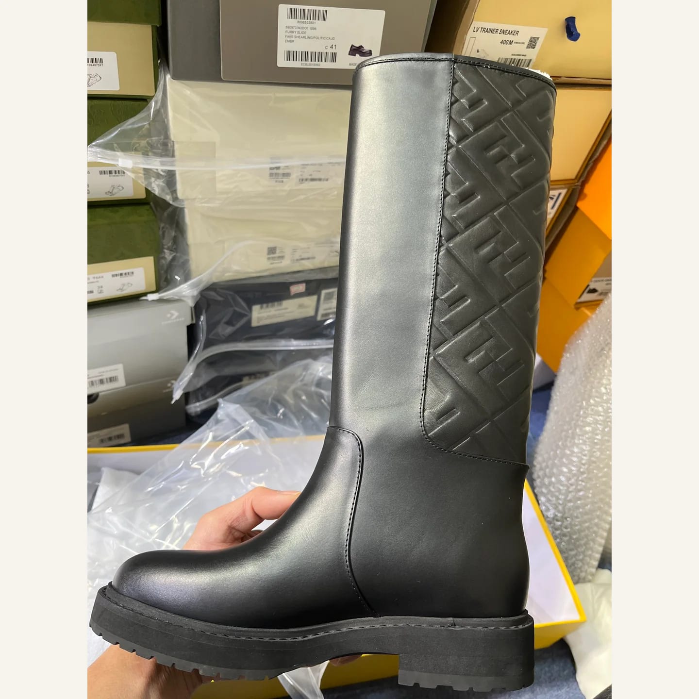 Fendi Monogram Knee-high Boot 縮圖 2
