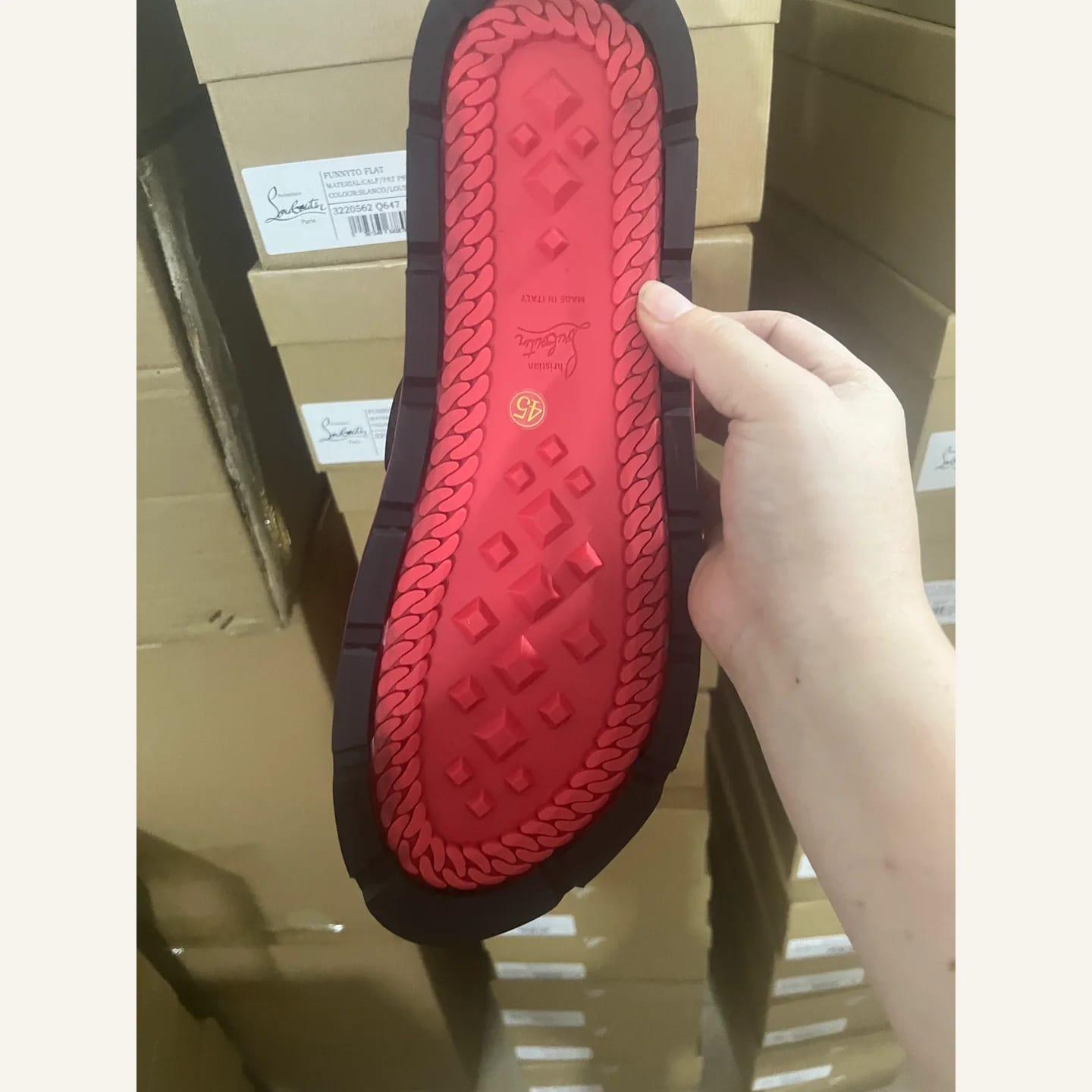 Christian Louboutin Pool Fun Slide 縮圖 4