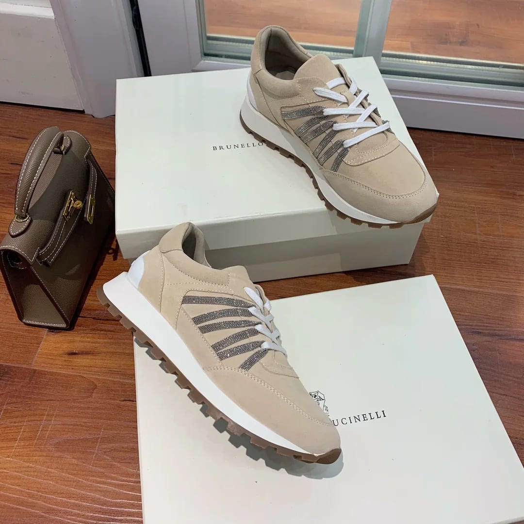 Brunello Cucinelli Monili-chain Sneaker 縮圖 2