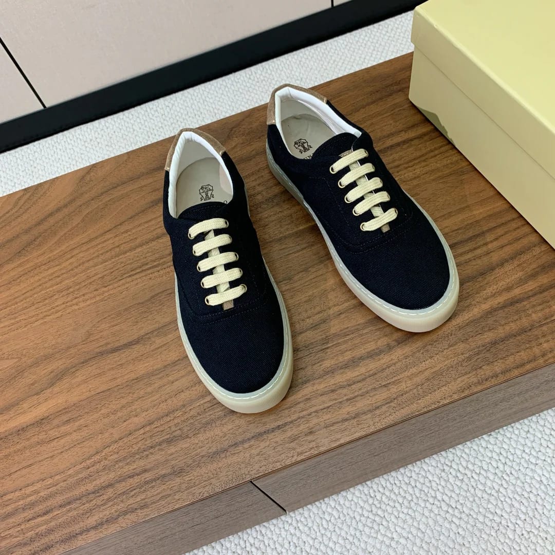 Brunello Cucinelli Canvas Low-top Sneaker 縮圖 4